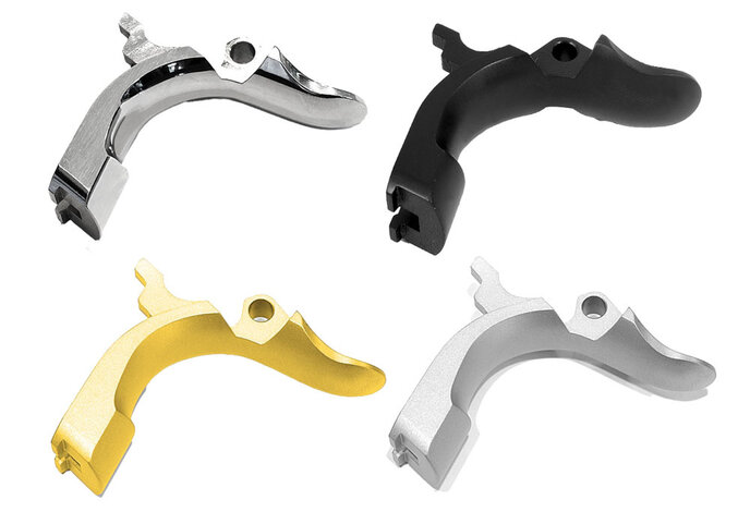 Airsoft Masterpiece Steel Grip Safety, Type 2 S Style