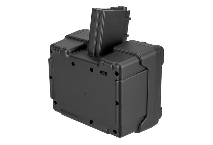 Golden Eagle M4/M16 auto box magazine with dummy rounds, 2000 shot