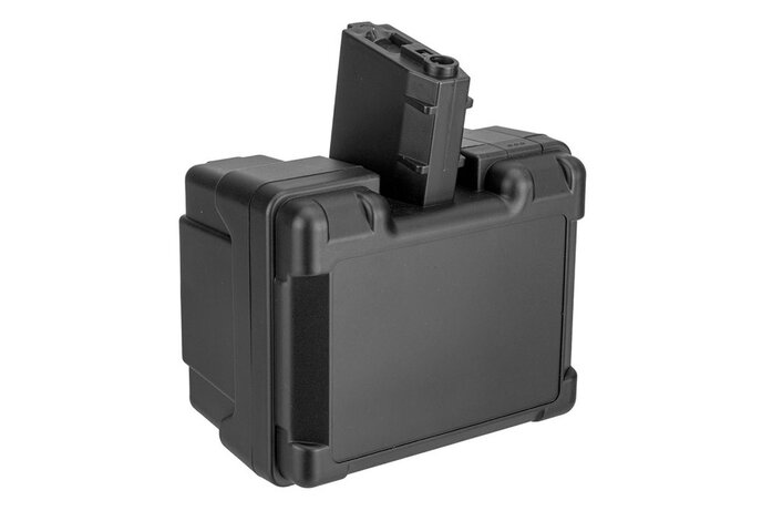 Golden Eagle M4/M16 auto box magazine with dummy rounds, 2000 shot