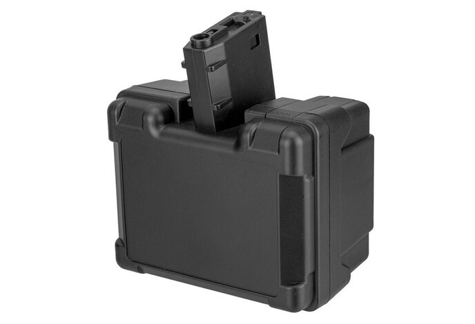 Golden Eagle M4/M16 auto box magazine with dummy rounds, 2000 shot
