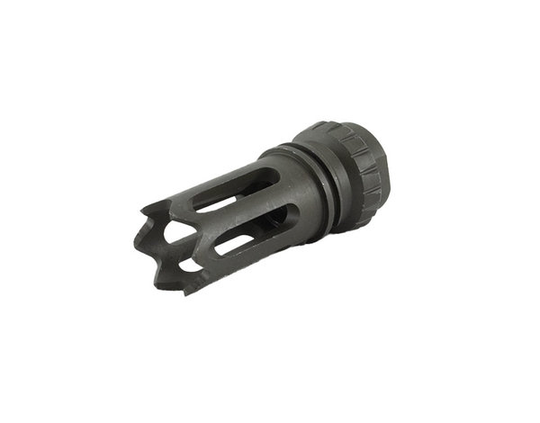 Emerson Big Dragon SCAR style flash hider, 14mm CCW