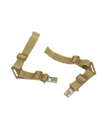 V-Tac V-Tac Mesh Mask Helmet Buckle Upgrade Kit Tan