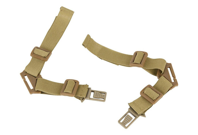 Valken Tactical Mesh Mask Buckle Helmet Upgrade Kit Tan