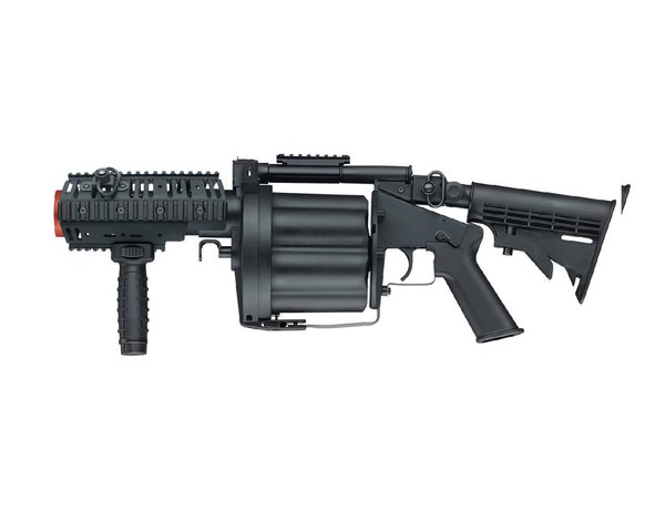ICS ICS MILKOR Granatkaster Grandmaster Multiple M203 Grenade Launcher Black
