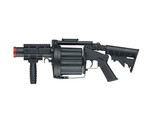 ICS ICS MILKOR Multiple Grenade Launcher, Black