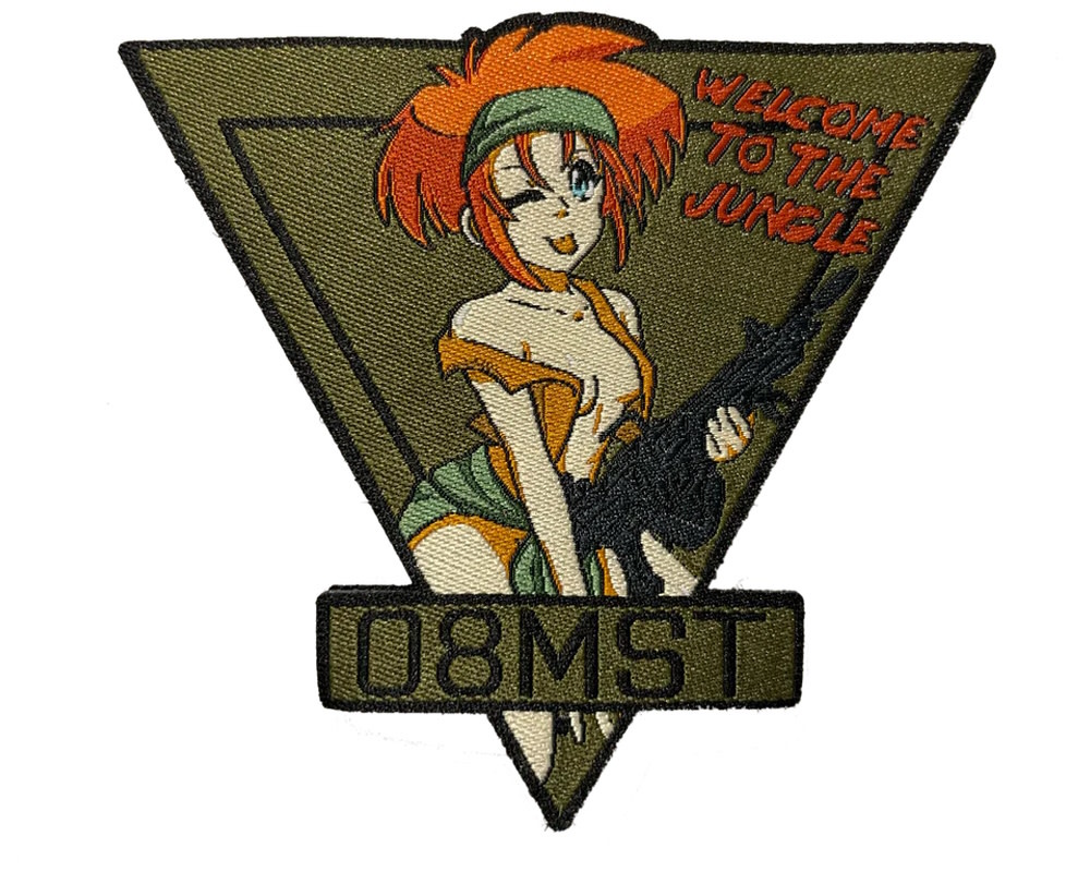 Weapons Grade Waifus 08th MS Team Kiki Morale Patch - Airsoft Extreme