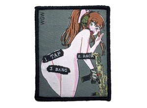 Weapons Grade Waifus Weapons Grade Waifus Tap, Rack, Bang (Censored) Morale Patch