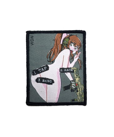 Weapons Grade Waifus Weapons Grade Waifus Tap, Rack, Bang (Censored) Morale Patch