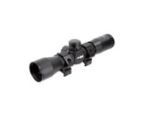 Aimsports 4X32 Compact Combat Scope with Rings, Mil-Dot Reticle