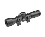 Aimsports 4X32 Compact Combat Scope with Rings & Sunshade, Mil-Dot Reticle