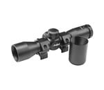 Aimsports Aimsports 4X32 Compact Combat Scope with Rings & Sunshade, Mil-Dot Reticle