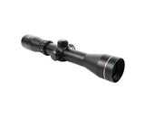 Aimsports 2-7X42 Dual Illuminated Reticle Long Eye Relief Scout Scope with Rings, Rangefinder Reticle