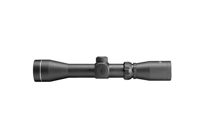 Aimsports 2-7X42 Dual Illuminated Reticle Long Eye Relief Scout Scope with Rings, Rangefinder Reticle