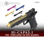 Nine Ball Nine Ball TM Hi-Capa 5.1 TDC Threaded Outer Barrel