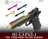 Nine Ball TM Hi-Capa 5.1 TDC Threaded Outer Barrel