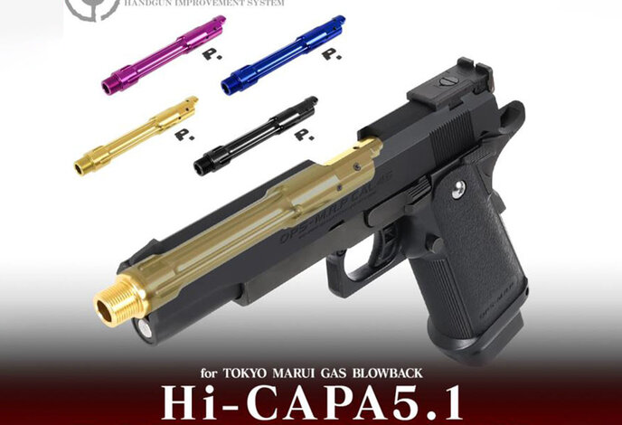 Nine Ball TM Hi-Capa 5.1 TDC Threaded Outer Barrel