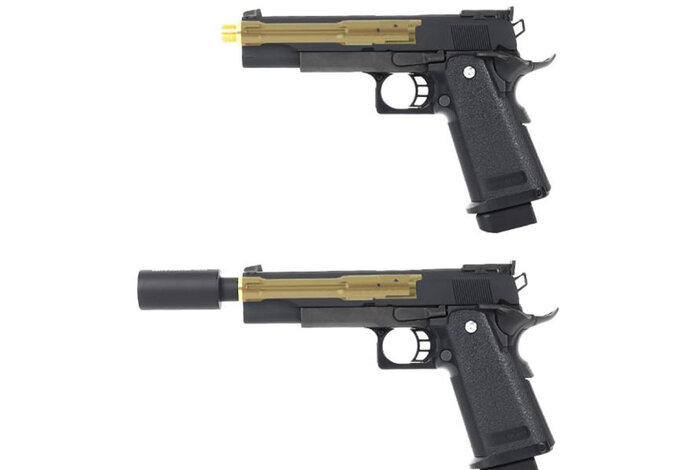 Nine Ball TM Hi-Capa 5.1 TDC Threaded Outer Barrel