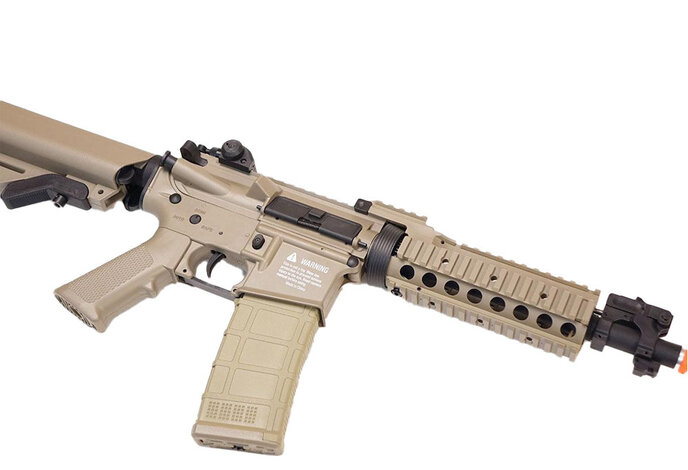 Tippmann Tactical Basic Training M4 CQB RIS 10.5" AEG w/9.6V Battery and Charger