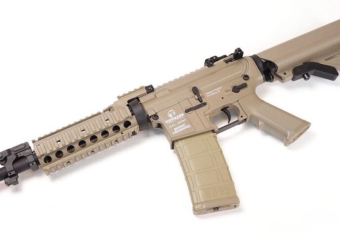 Tippmann Tactical Basic Training M4 CQB RIS 10.5" AEG w/9.6V Battery and Charger