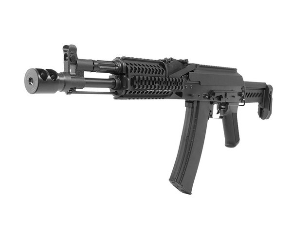 LCT Airsoft LCT Airsoft ZK-104 AK Full Metal AEG with Folding Stock Black