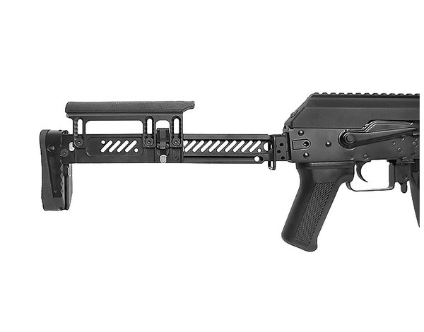 LCT Airsoft LCT Airsoft ZK-104 AK Full Metal AEG with Folding Stock Black