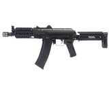 LCT Airsoft ZKS-74UN AK Full Metal AEG with Folding Stock Black