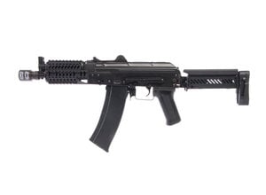 LCT Airsoft LCT Airsoft ZKS-74UN AK Full Metal AEG with Folding Stock Black