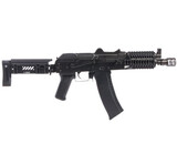 LCT Airsoft ZKS-74UN AK Full Metal AEG with Folding Stock Black