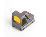 AEX RMR Sight with Weaver Mount, Red Dot, Dark Earth