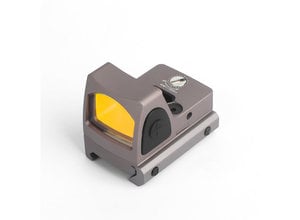 Airsoft Extreme AEX RMR Sight with Weaver Mount, Red Dot, Dark Earth