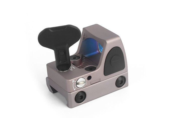 AEX RMR Sight with Weaver Mount, Red Dot, Dark Earth