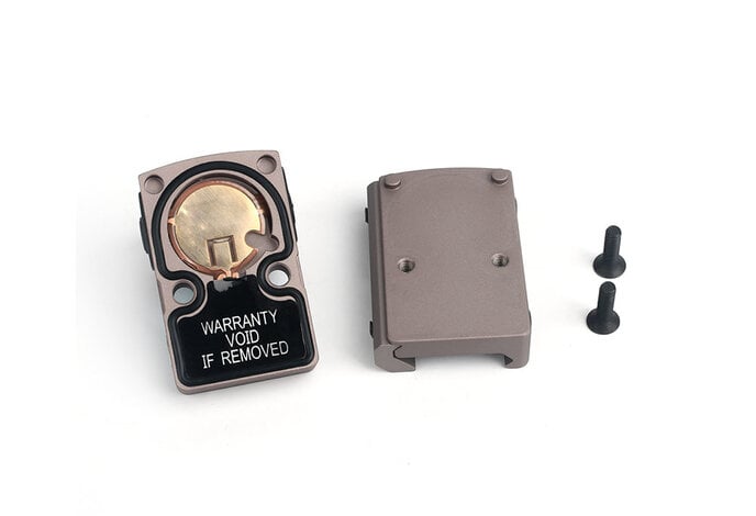 AEX RMR Sight with Weaver Mount, Red Dot, Dark Earth