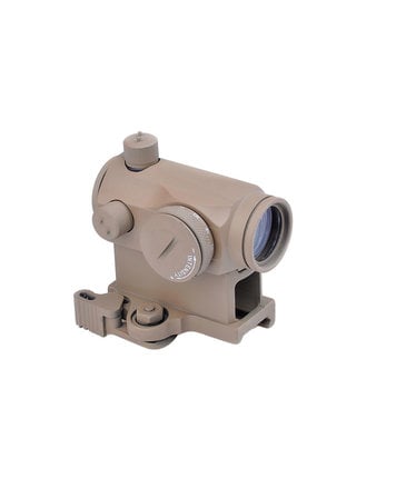 Airsoft Extreme T1 red/green dot sight, QD and low mount included, dark earth
