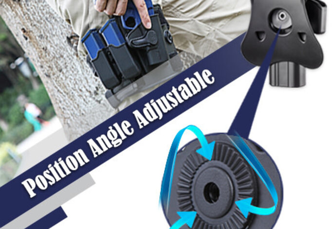 Amomax Hardshell Tactical Holster for Airsoft Glock (TM/KJ/WE/EF)