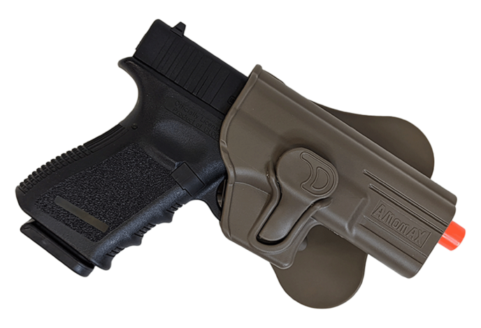 Amomax Hardshell Tactical Holster for Airsoft Glock 19 (TM/KJ/WE/EF)
