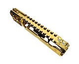 CTM TAC AAP-01 CNC Upper Set - Short Cutout Version Electroplated Chrome Gold