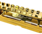 CTM TAC AAP-01 CNC Upper Set - Short Cutout Version Electroplated Chrome Gold