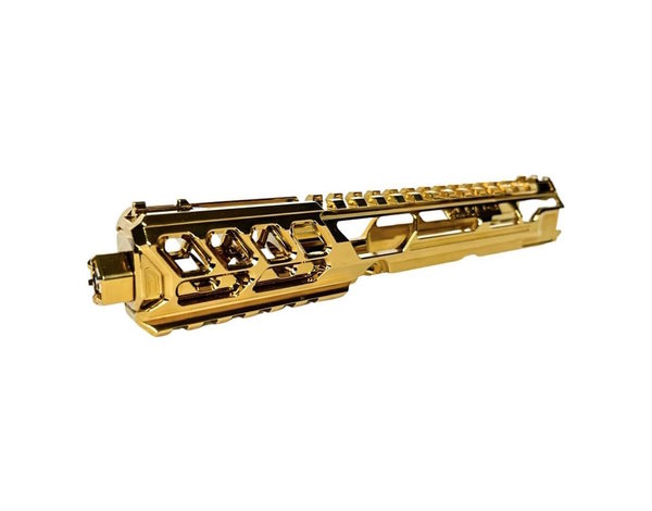 CTM TAC CTM TAC AAP-01 CNC Upper Set - Long Cutout Version Electroplated Chrome Gold