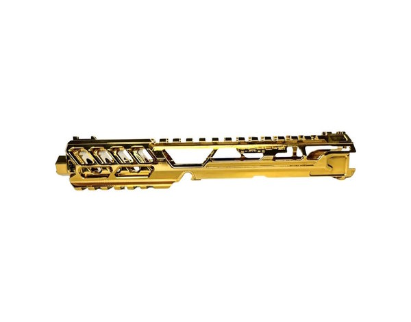 CTM TAC CTM TAC AAP-01 CNC Upper Set - Long Cutout Version Electroplated Chrome Gold