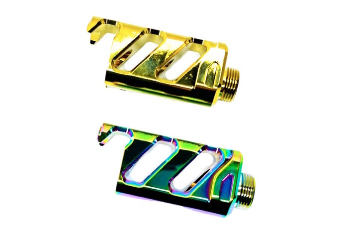 CTM TAC AAP-01 FUKU-2 Electroplated Barrel Case, Short Version