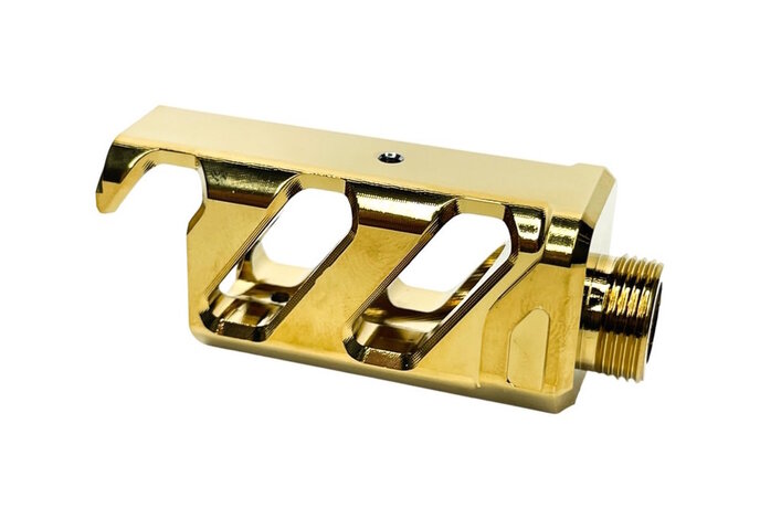 CTM TAC AAP-01 FUKU-2 Electroplated Barrel Case, Short Version