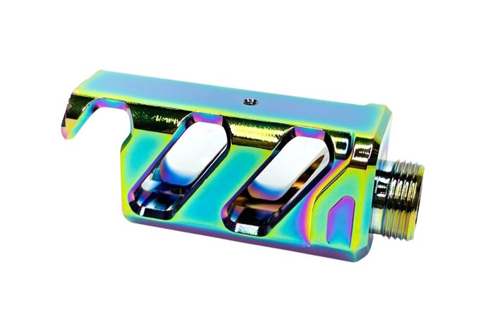 CTM TAC AAP-01 FUKU-2 Electroplated Barrel Case, Short Version