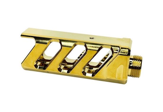 CTM TAC AAP-01 FUKU-2 Electroplated Barrel Case, Long Version