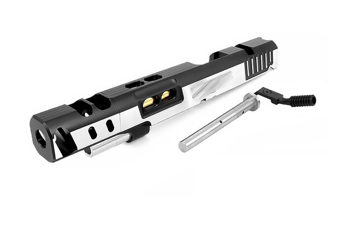 Airsoft Masterpiece S Style DVC Steel Open Slide Kit for 5.1 Hi Capa / 1911