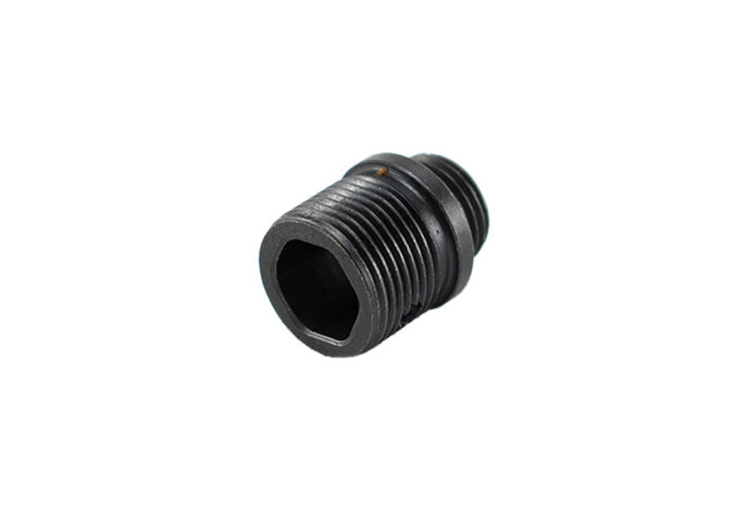 Poseidon 11mm CW to 14mm CCW Thread Adapter with Cap