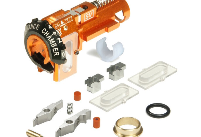 Maxx Model CNC Aluminum Hopup Chamber SV for VFC SCAR Airsoft AEG Rifles