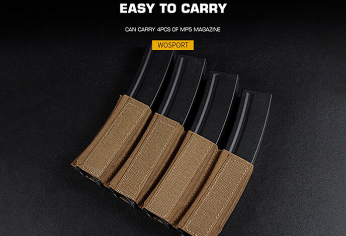 Wosport MK4 Chest Rig MP5 Magazine Insert