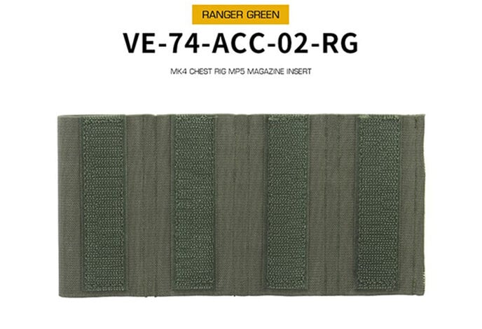 Wosport MK4 Chest Rig MP5 Magazine Insert