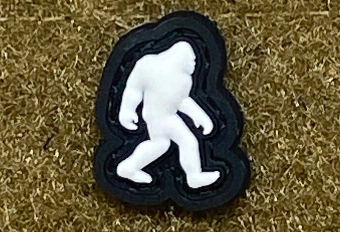 Tactical Outfitters Sasquatch Silhouette PVC Cat Eye Morale Patch