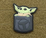 Tactical Outfitters Pocket Baby Yoda PVC Morale Patch